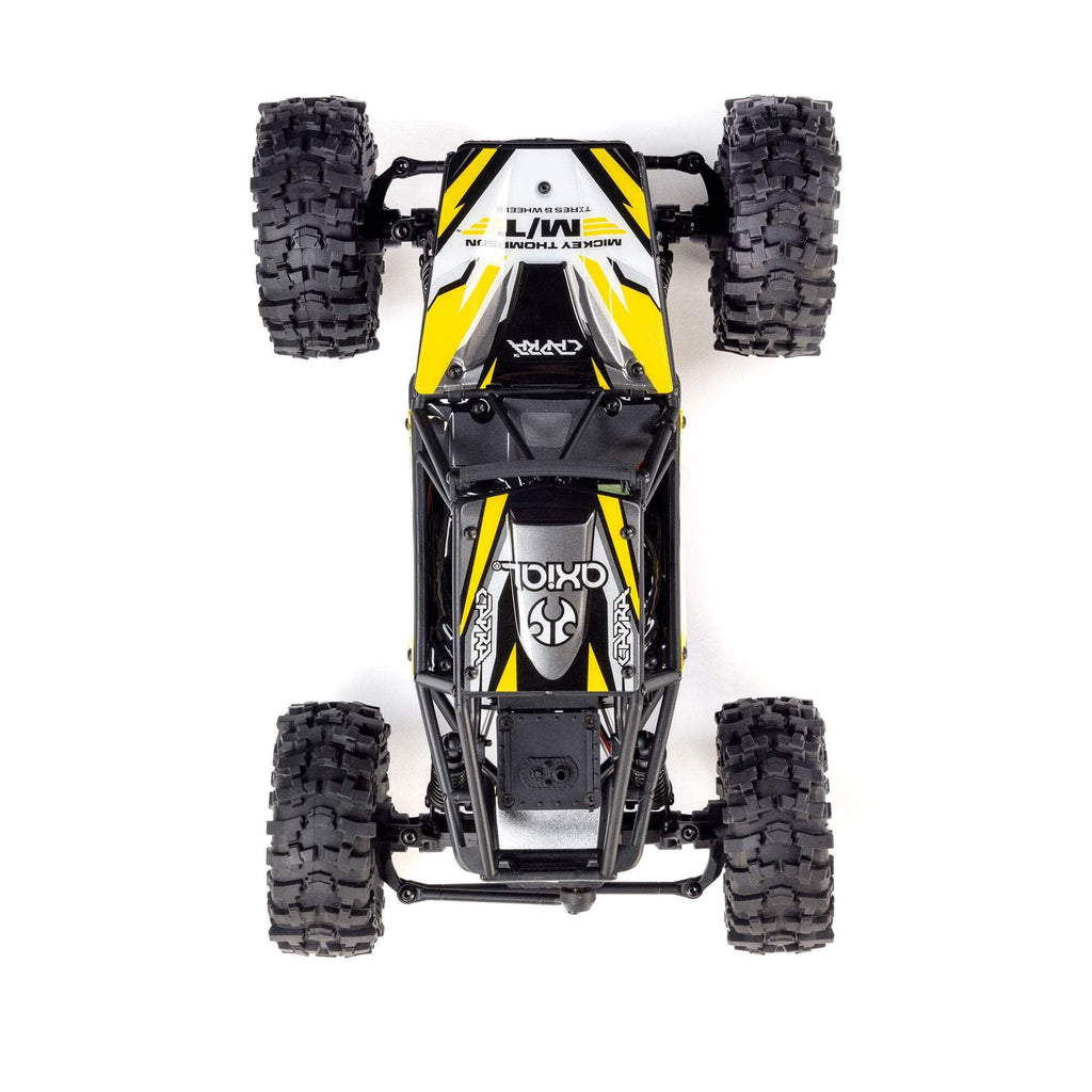 Axial 1/18 UTB18 Capra 4WS 4X4 RTR Brushed Rock Crawler Battery & Charger Included Yellow AXI00006V2T2