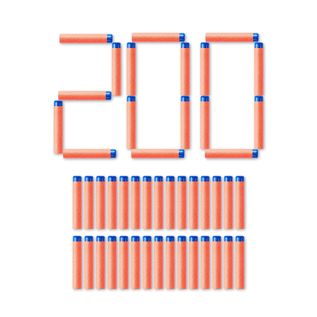 AF Meteor Darts Refill, 200 pack, Indoor/Outdoor, Compatible with All AF and Most Nerf Blasters