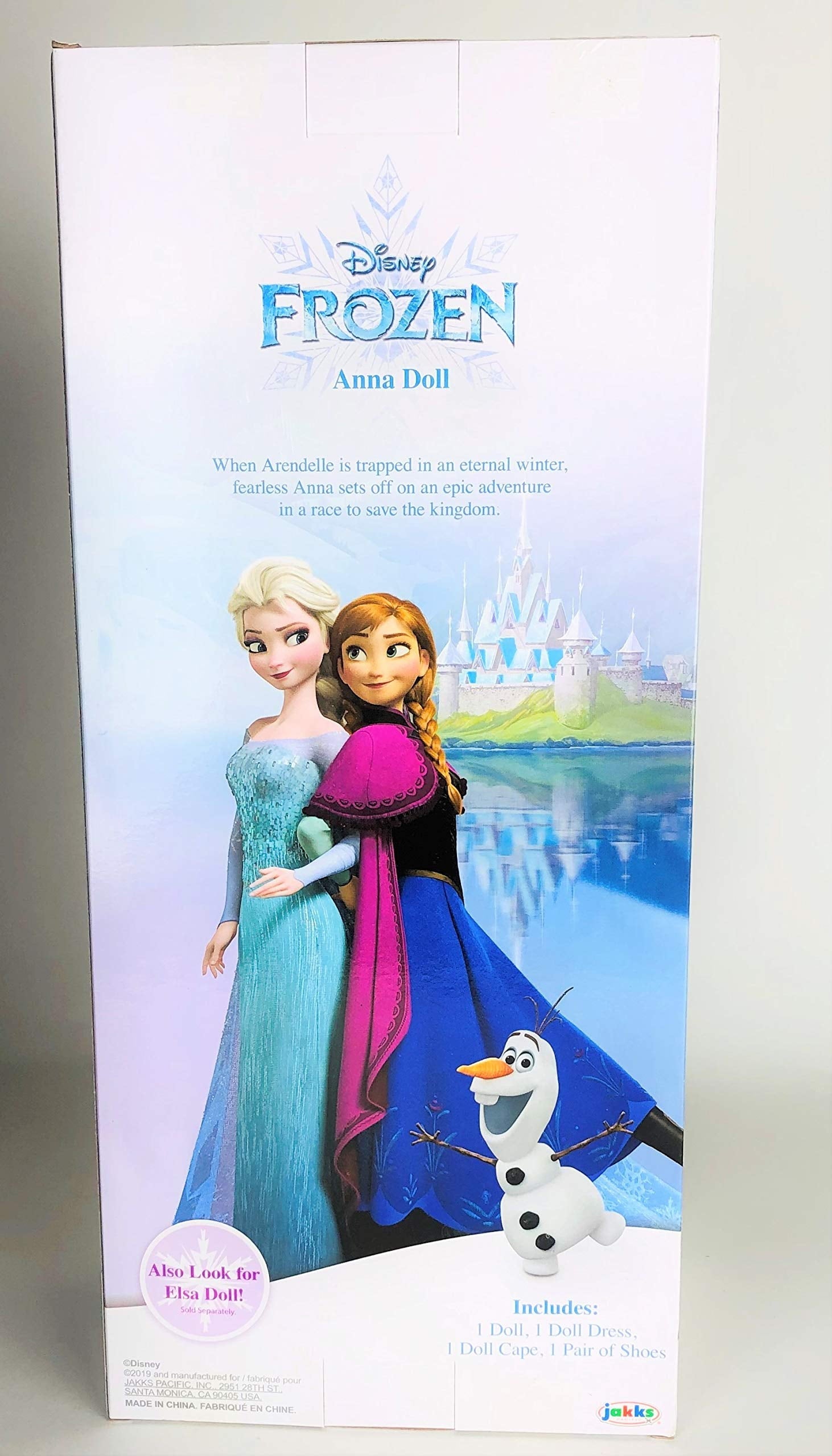 Disney Frozen Anna Toddler Fashion Doll