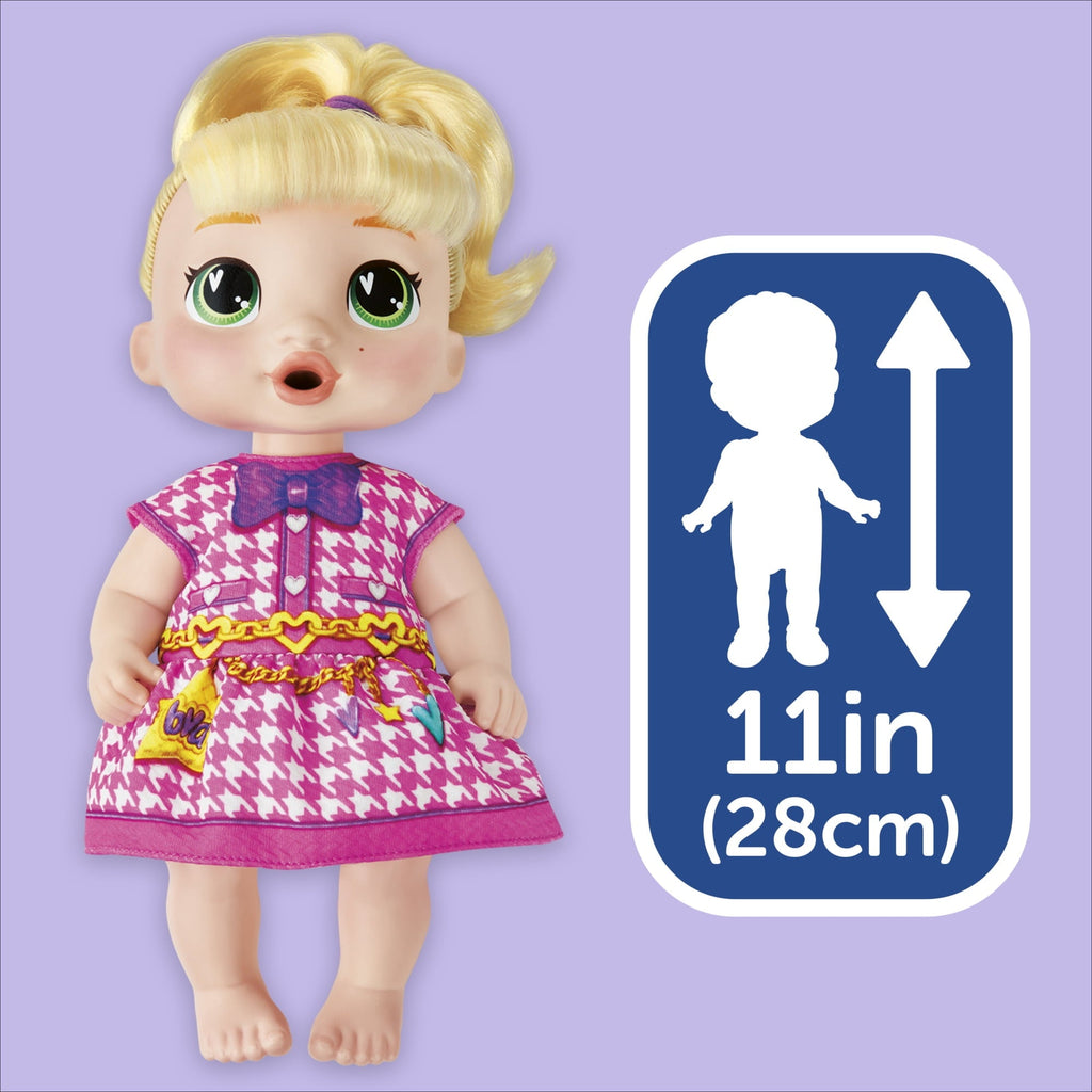 Baby Alive Bubbly Tea Party LaLa GooGoo, Blonde Hair Baby Doll, Holiday Gifts for Girls & Boys Ages 3 and up