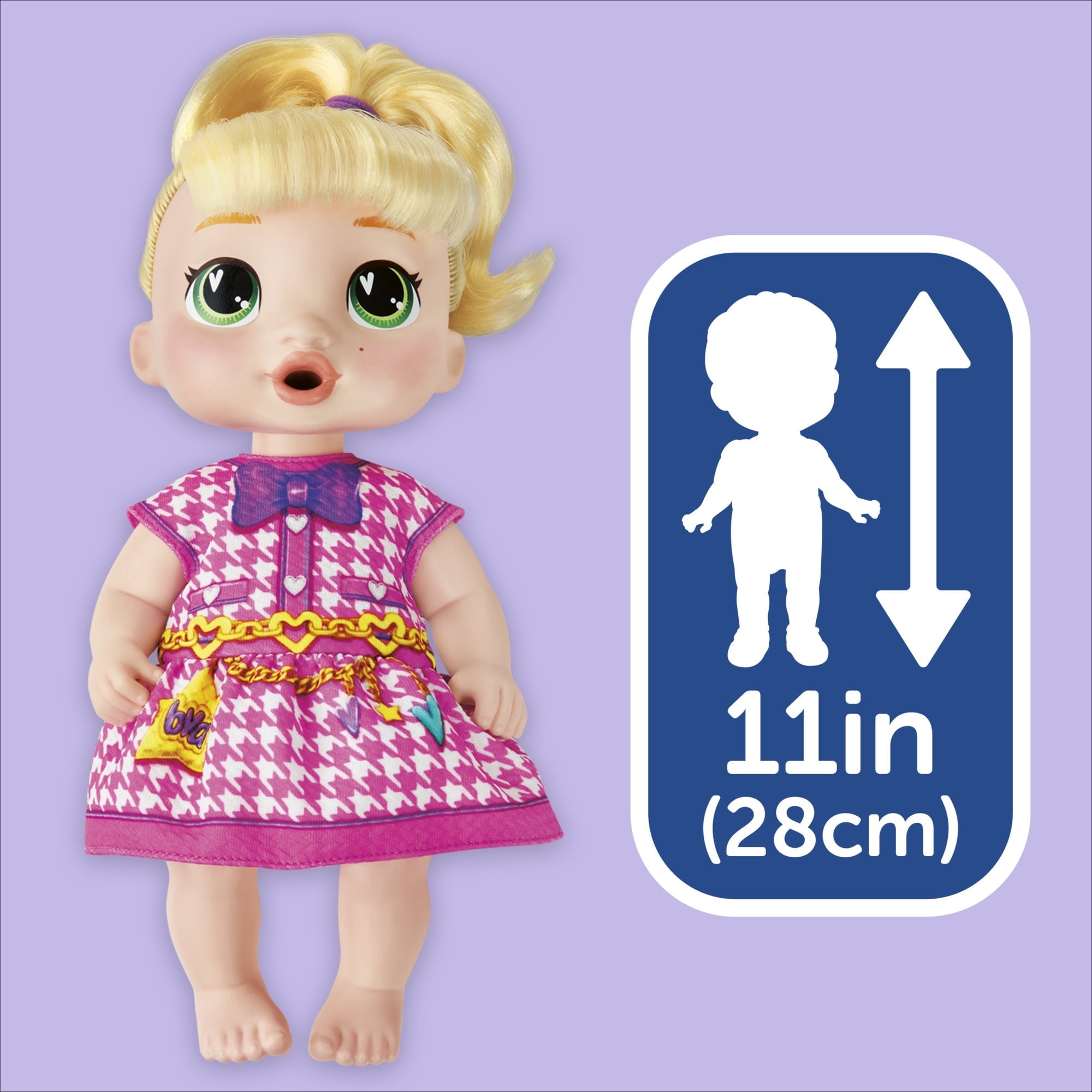 Baby Alive Bubbly Tea Party LaLa GooGoo, Blonde Hair Baby Doll, Holiday Gifts for Girls & Boys Ages 3 and up