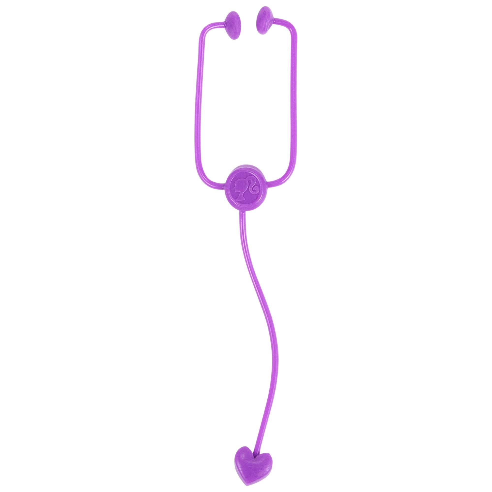 Barbie Nurse Fashion Doll Dressed in Medical Scrubs, White Shoes & Stethoscope Accessory