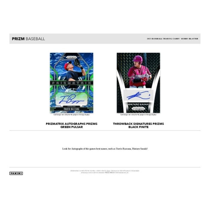 2025 Panini Prizm Baseball Hobby Blaster Box (Red Ice)