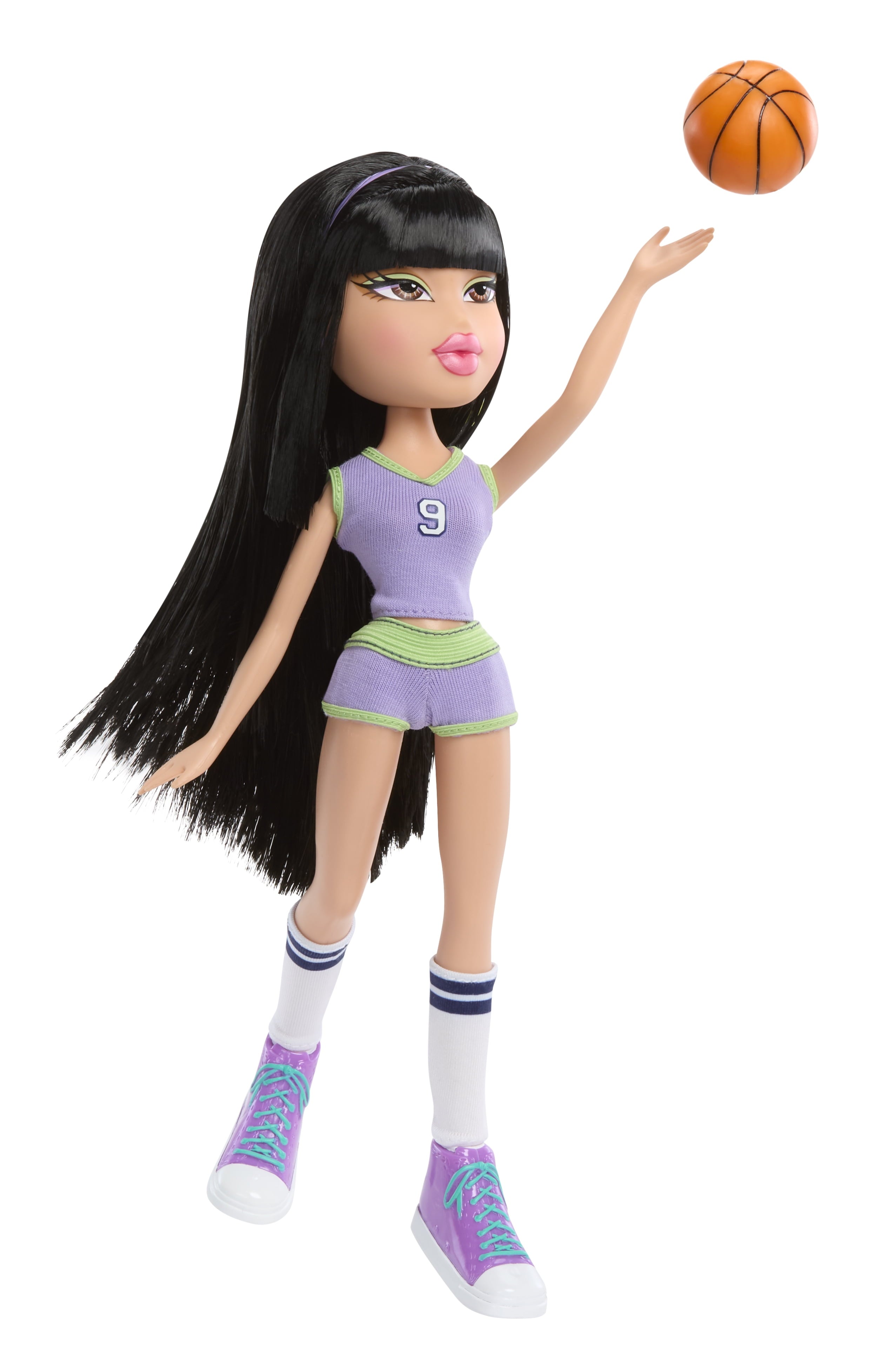 Bratz Play Sportz Jade Fashion Doll with Accessories, Basketball