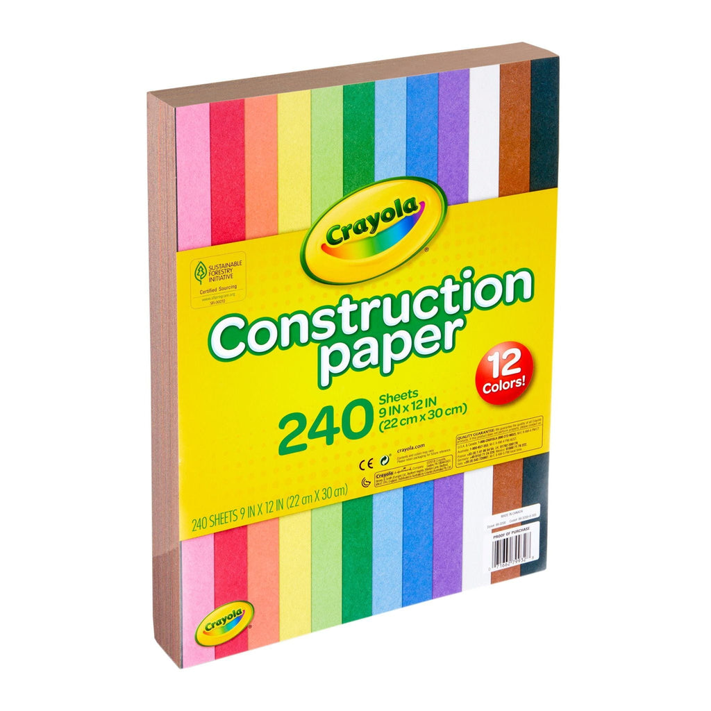 Crayola Construction Paper, 9in x 12in