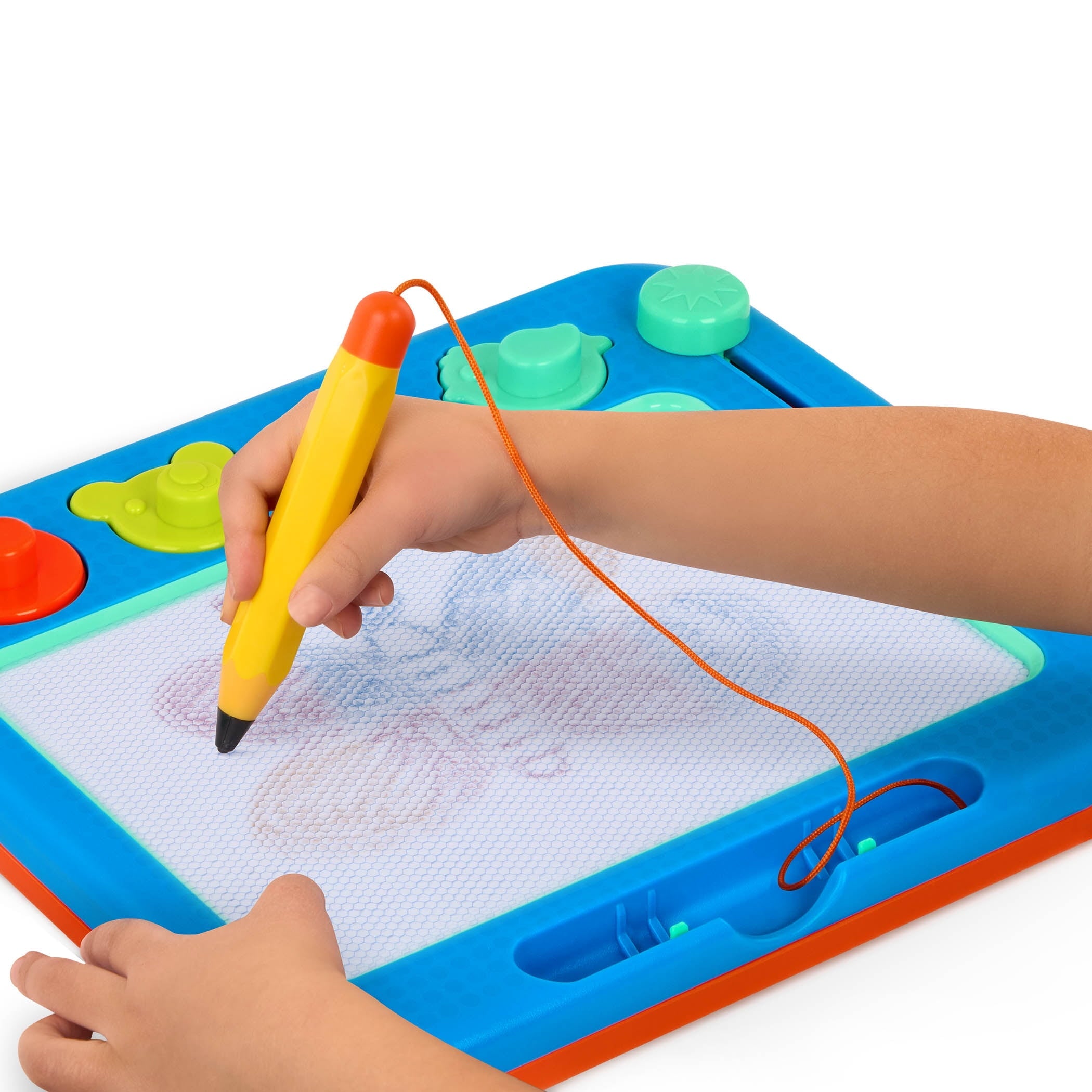Battat Easy-Doodle Magnetic Drawing Plastic Board with Color Reveal, Toddler and Preschool Toys