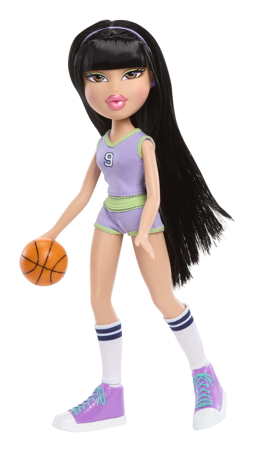 Bratz Play Sportz Jade Fashion Doll with Accessories, Basketball