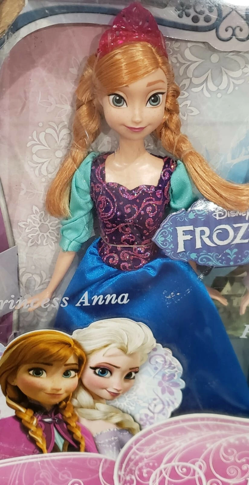 7 Princess Doll Collection Set, 11 Inches Each, Sparkling Outfits & Brushable Hair, Toddler Toys 3+, Gift-Ready with Handle