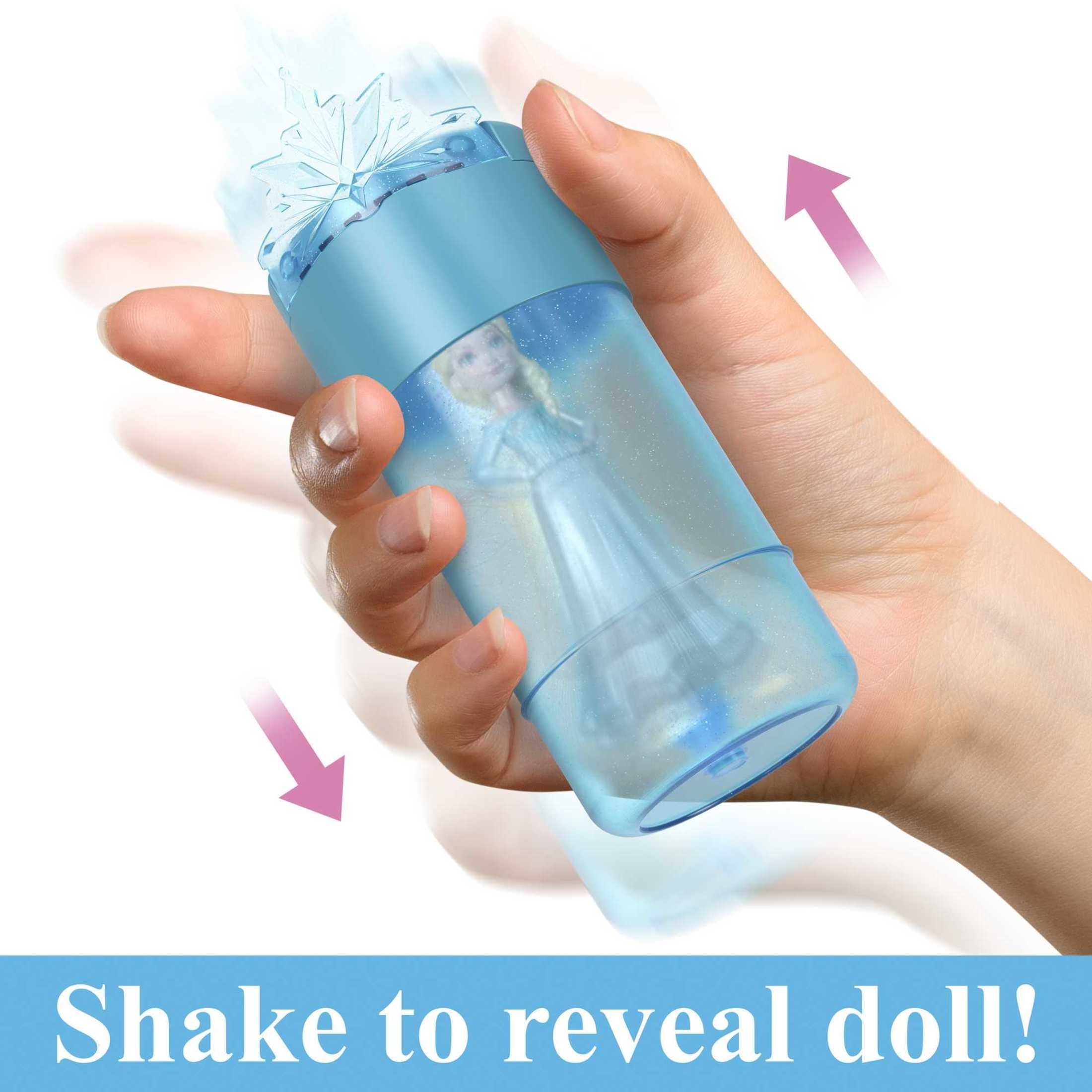 Disney Frozen Snow Color Reveal Small Doll & Accessories, 6 Surprises Include Character Figure