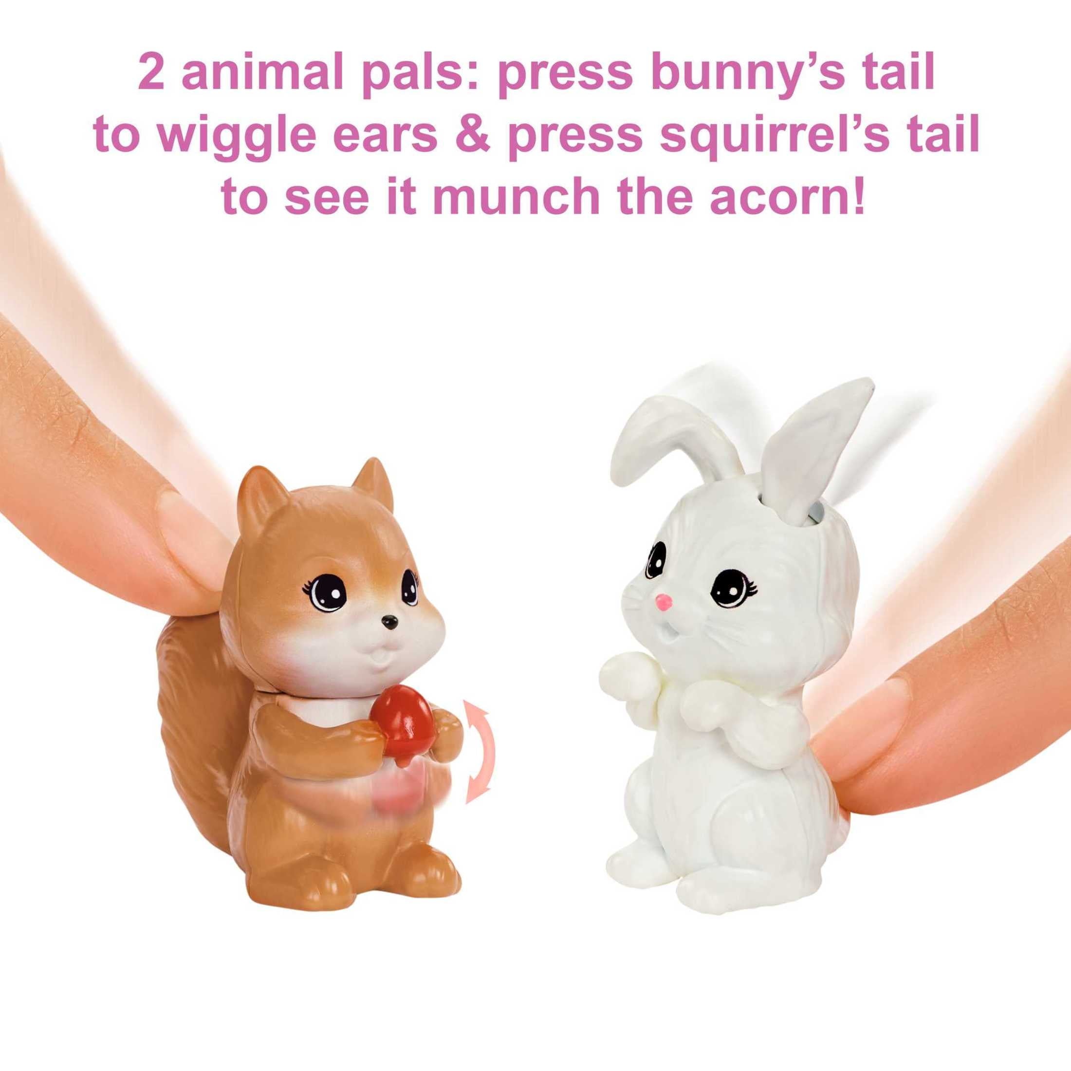 Barbie It Takes Two Let's Go Camping Tent Playset with Brooklyn & Malibu Dolls & 20 Accessories