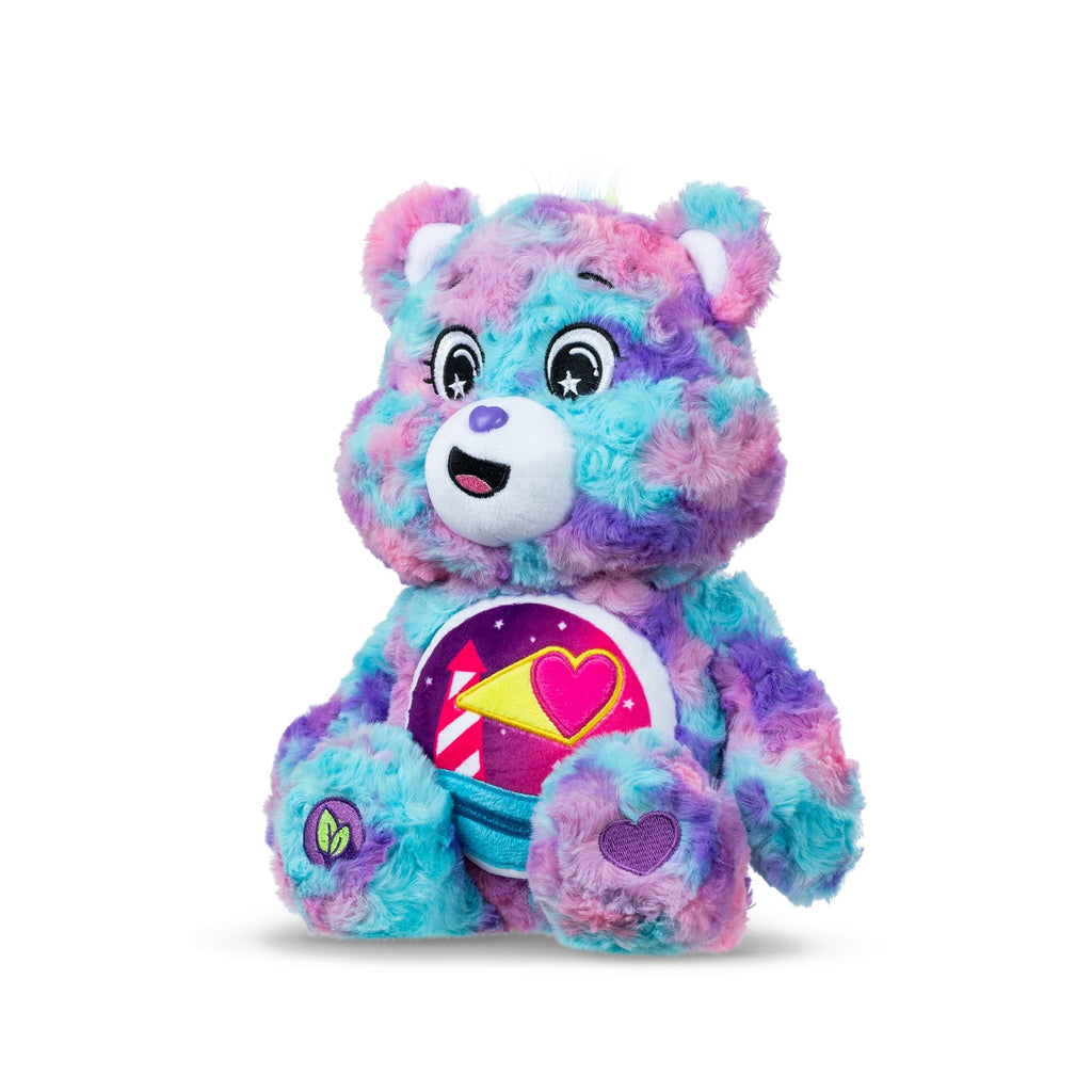 Care Bears - 14" Medium Plush - Color Splash Collection - Loveshine Bear , Ages 4 Year and Up