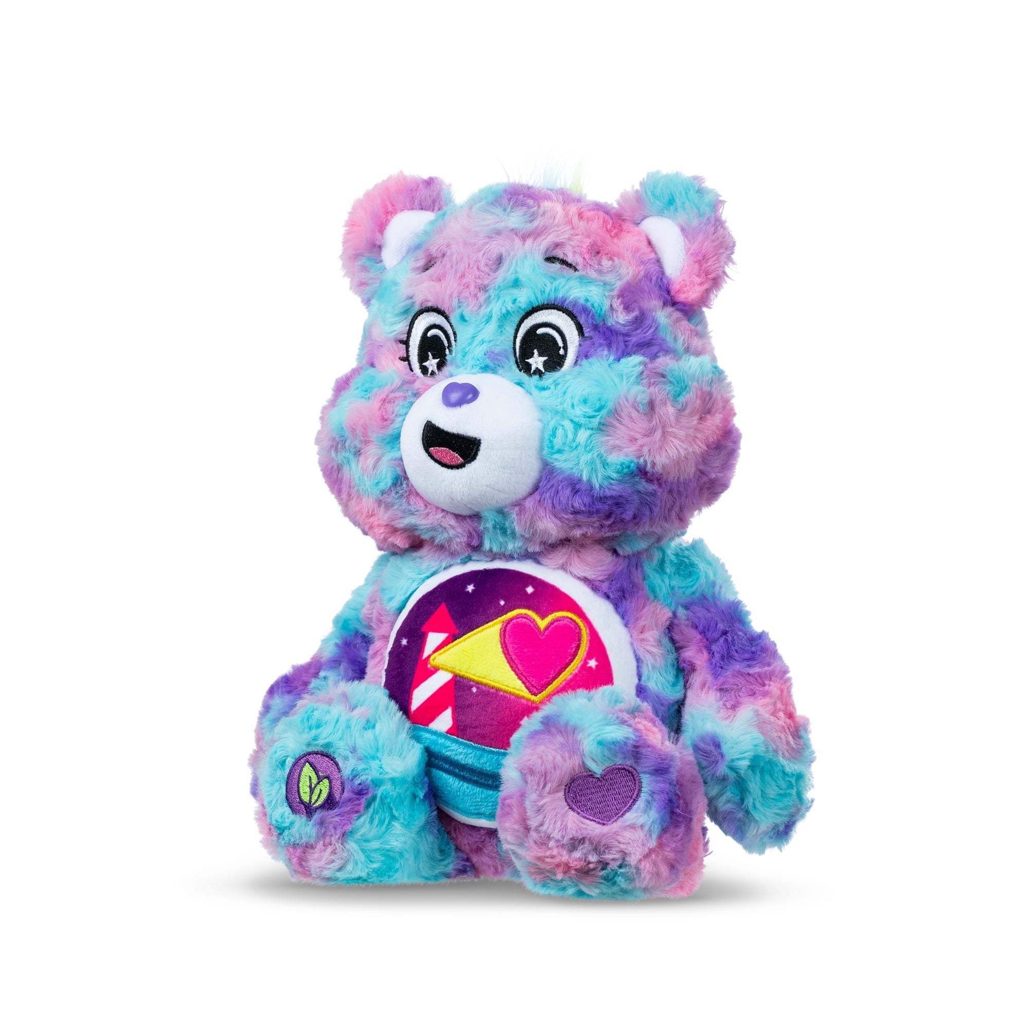 Care Bears - 14" Medium Plush - Color Splash Collection - Loveshine Bear , Ages 4 Year and Up