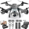 4DRC V14 Drone with 1080P HD Camera Live Video 120°Wide-Angle Wifi Altitude Hold, 3D Flip 2 Batteries Black