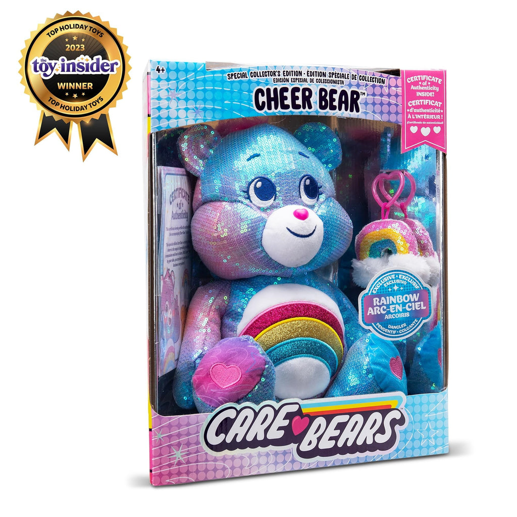 Care Bears Special Collector Edition Cheer Bear Plush (Sequin)