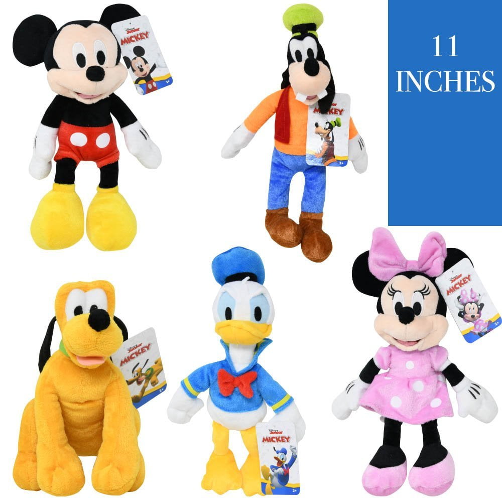 Disney Mickey & Friends Beans Plush with Hangtag in PDQ 11