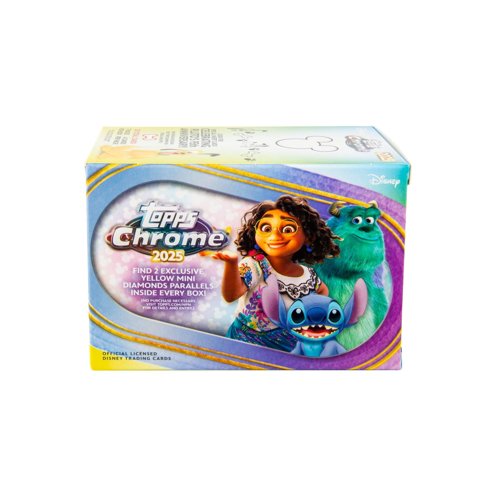 25 TOPPS DISNEY CHROME VALUE BOX
