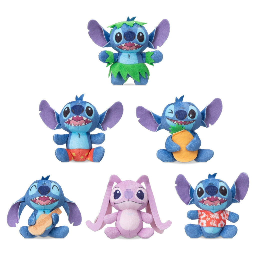 (2 pack) Micro Teenies Disney Stitch Plush Toys Assortment, Great for Ages 3 and up, Styles May Vary, 1 Piece