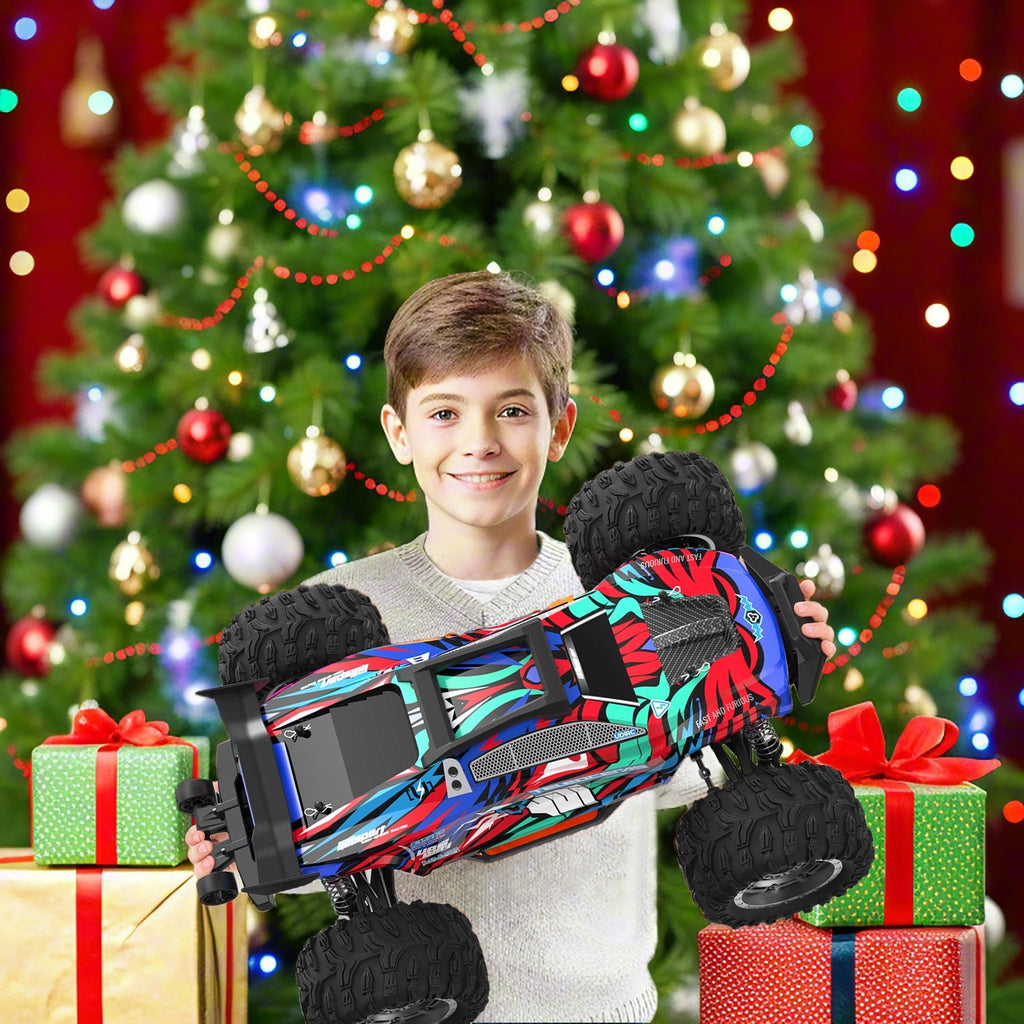 AUOSHI 2025 Fastest Brushless RC Cars Adults ESP 100 KM/H 60MPH Top Speed 4X4 Hobby Off-Road 1:12 RC Truck Oil Filled Shocks Remote Control Truck Boy