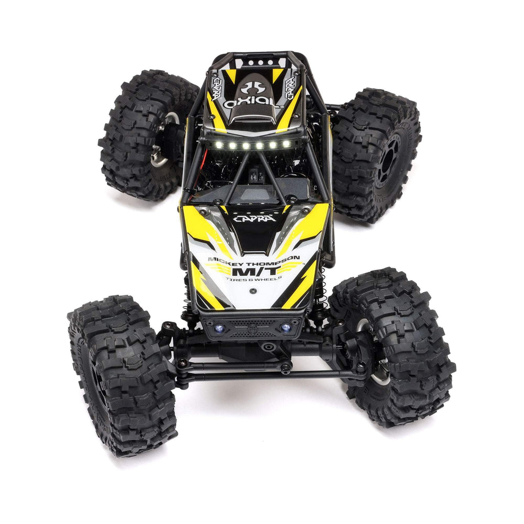 Axial 1/18 UTB18 Capra 4WS 4X4 RTR Brushed Rock Crawler Battery & Charger Included Yellow AXI00006V2T2