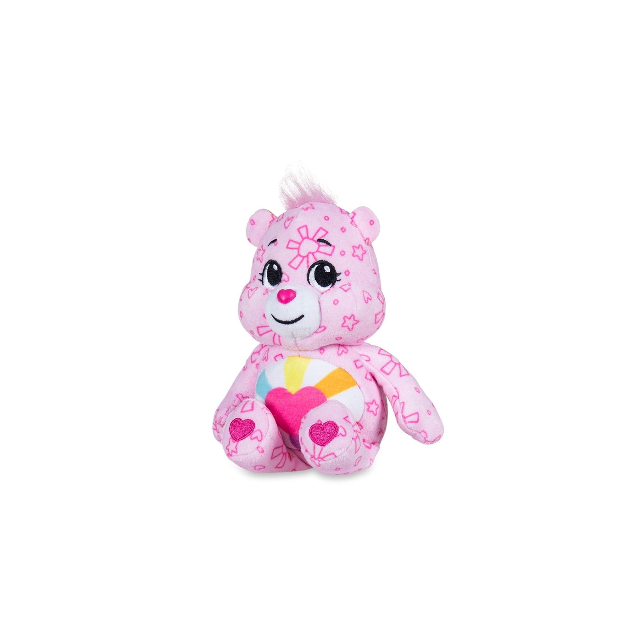 Care Bears 8 Inch Plush 4-Pack Treasure Box Wave 2 - Soft Huggable Material! For Kids 4 Years and up.