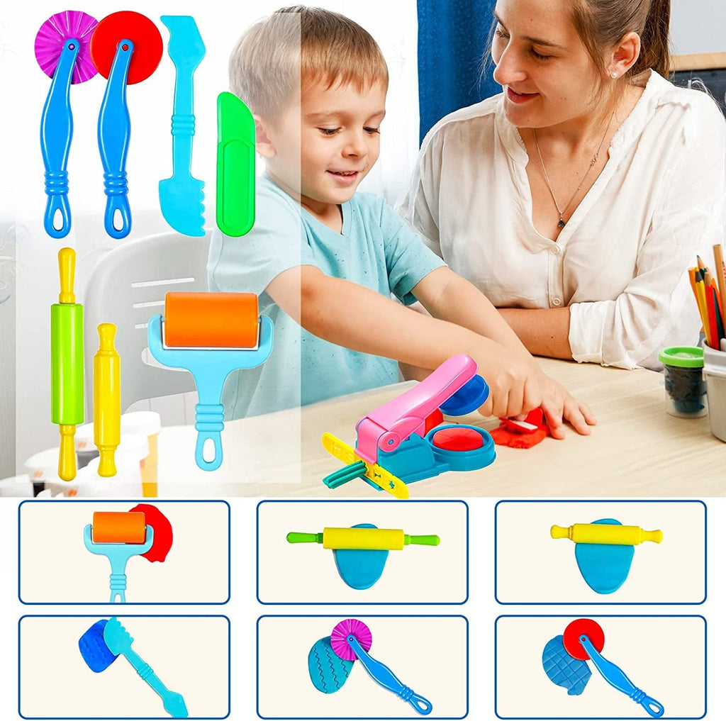 22 Pcs Play Dough Tools Kit, Playdough Pack Sets for Kids Ages 3-4, Birthday Party Favors, Toys for Girls 3 4 5 6 Years