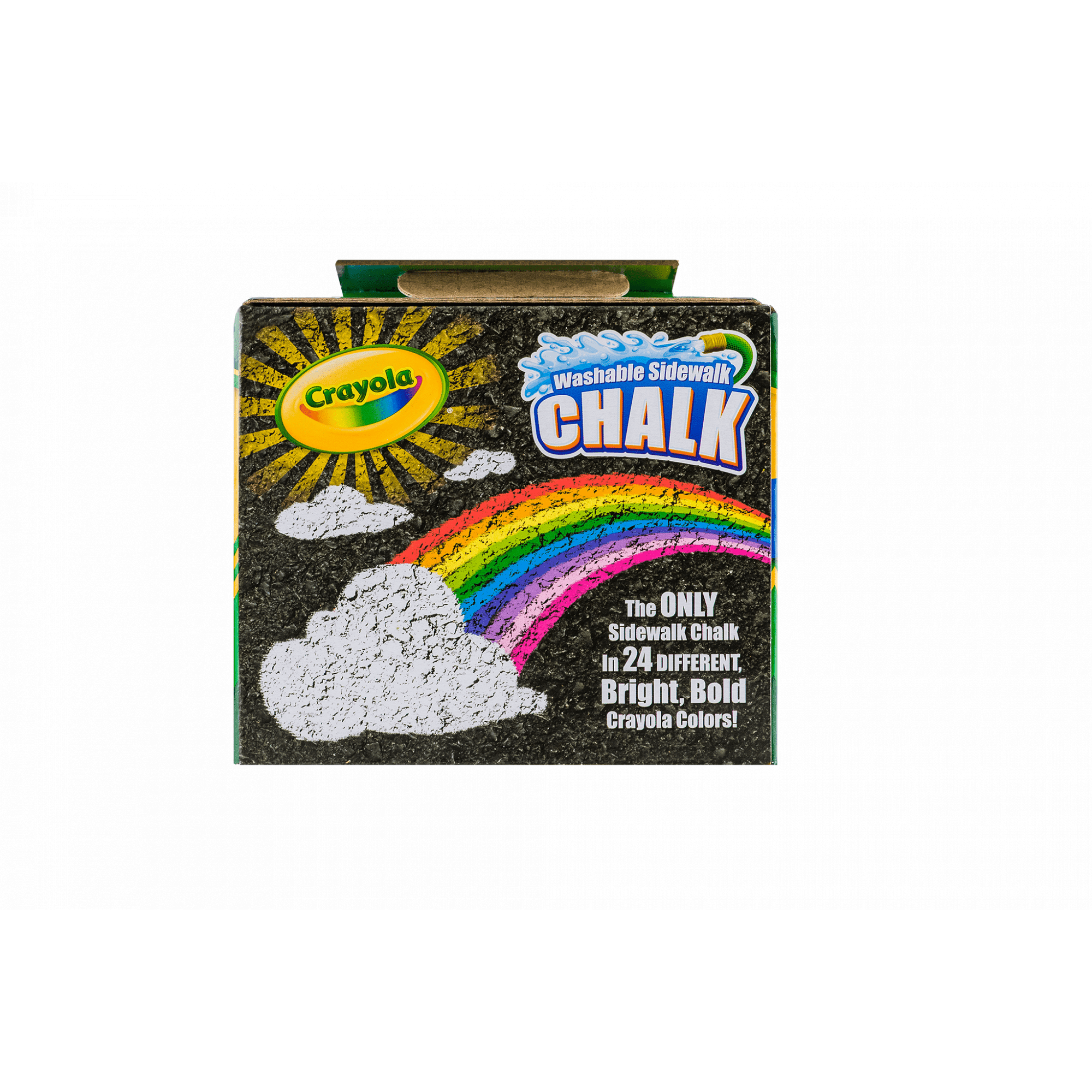 Crayola Washable Sidewalk Chalk, 24 Ct, Outdoor Toys, Summer Activities for Kids, Arts and Crafts, Gifts for Kids, Ages 4, 5, 6, 7
