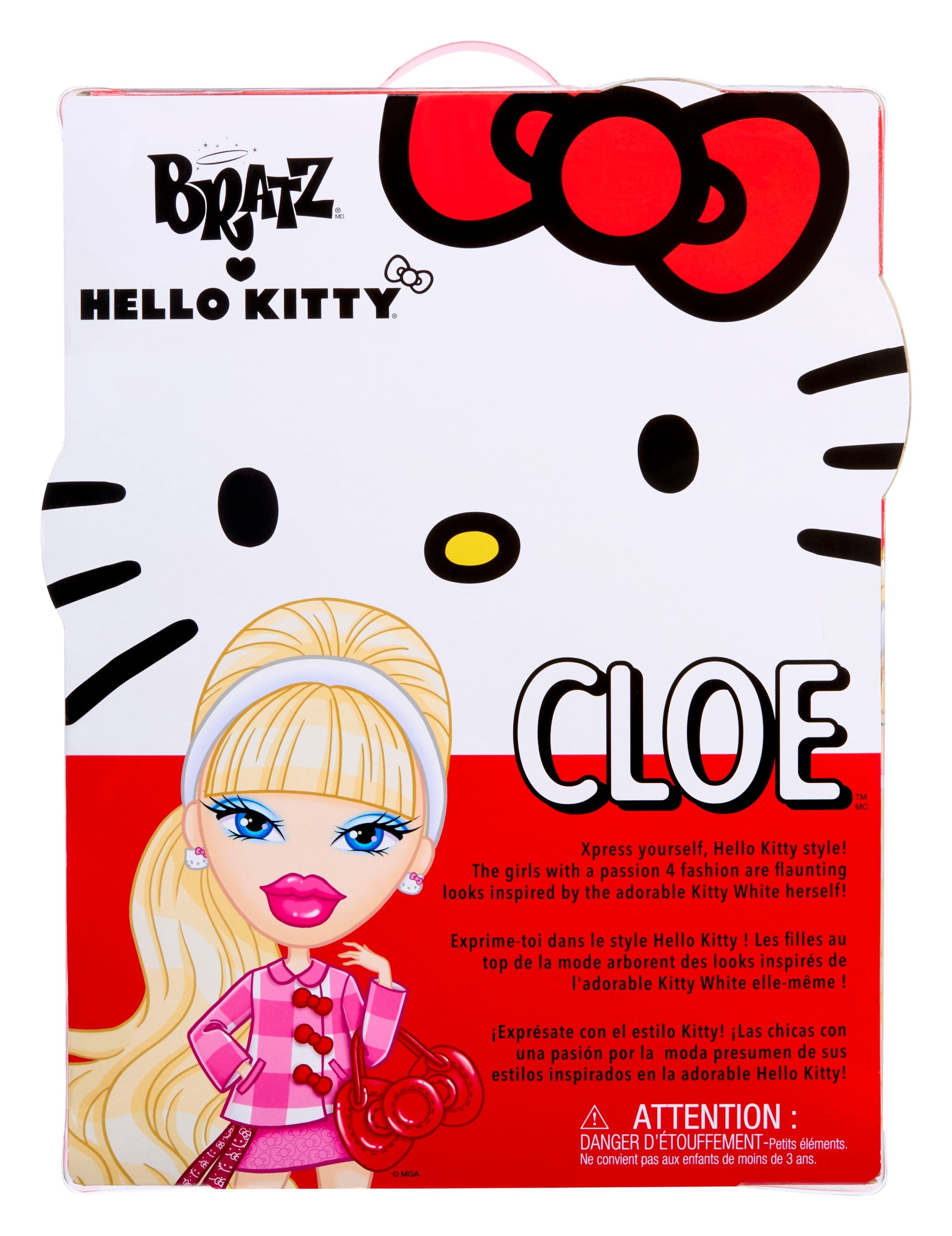 Bratz x Hello Kitty Cloe Sanrio Fashion Doll with Accessories