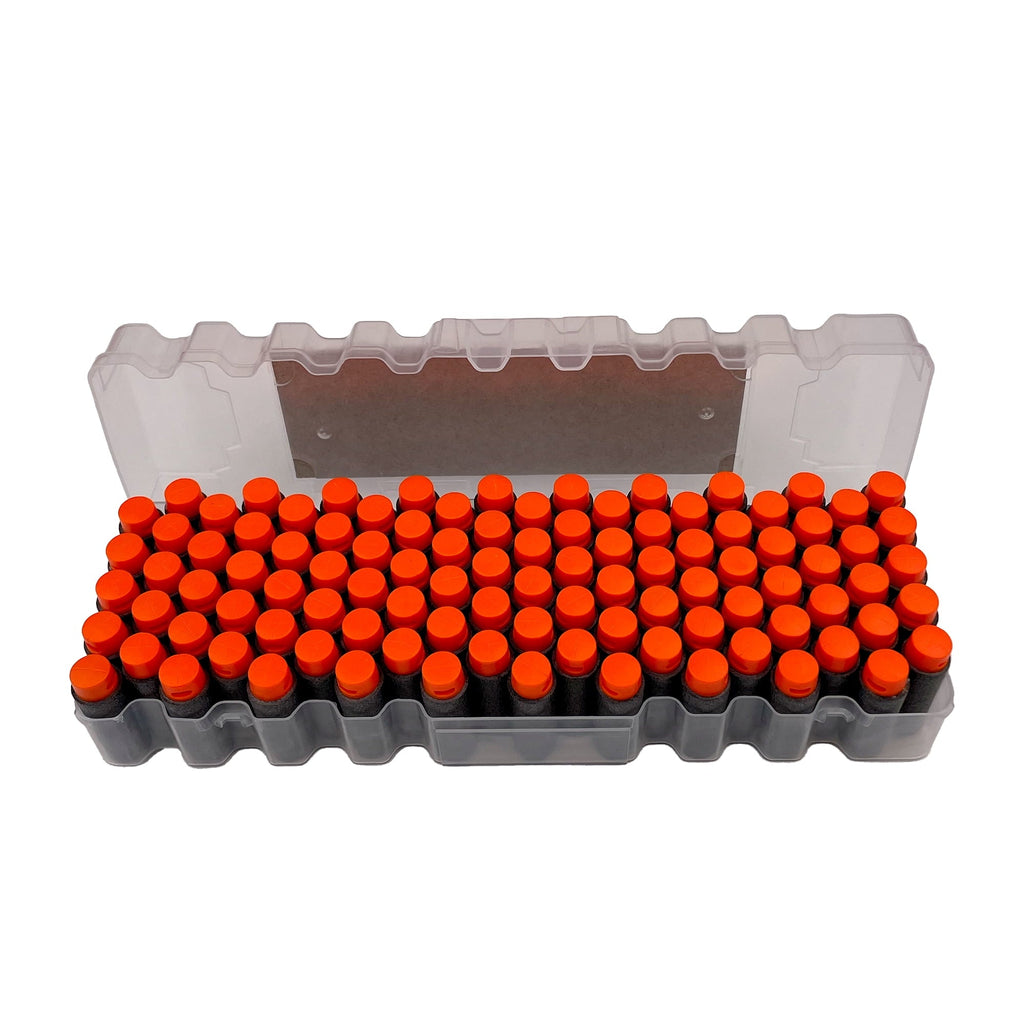 Adventure Force Tactical Strike 100 Half-Length Pro Foam Dart Blaster Refill, Shoots over 125 ft, Compatible with Most Pro Blasters, 14+