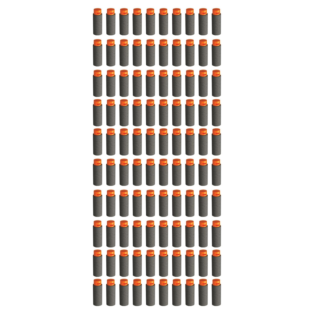 Adventure Force Tactical Strike 100 Half-Length Pro Foam Dart Blaster Refill, Shoots over 125 ft, Compatible with Most Pro Blasters, 14+