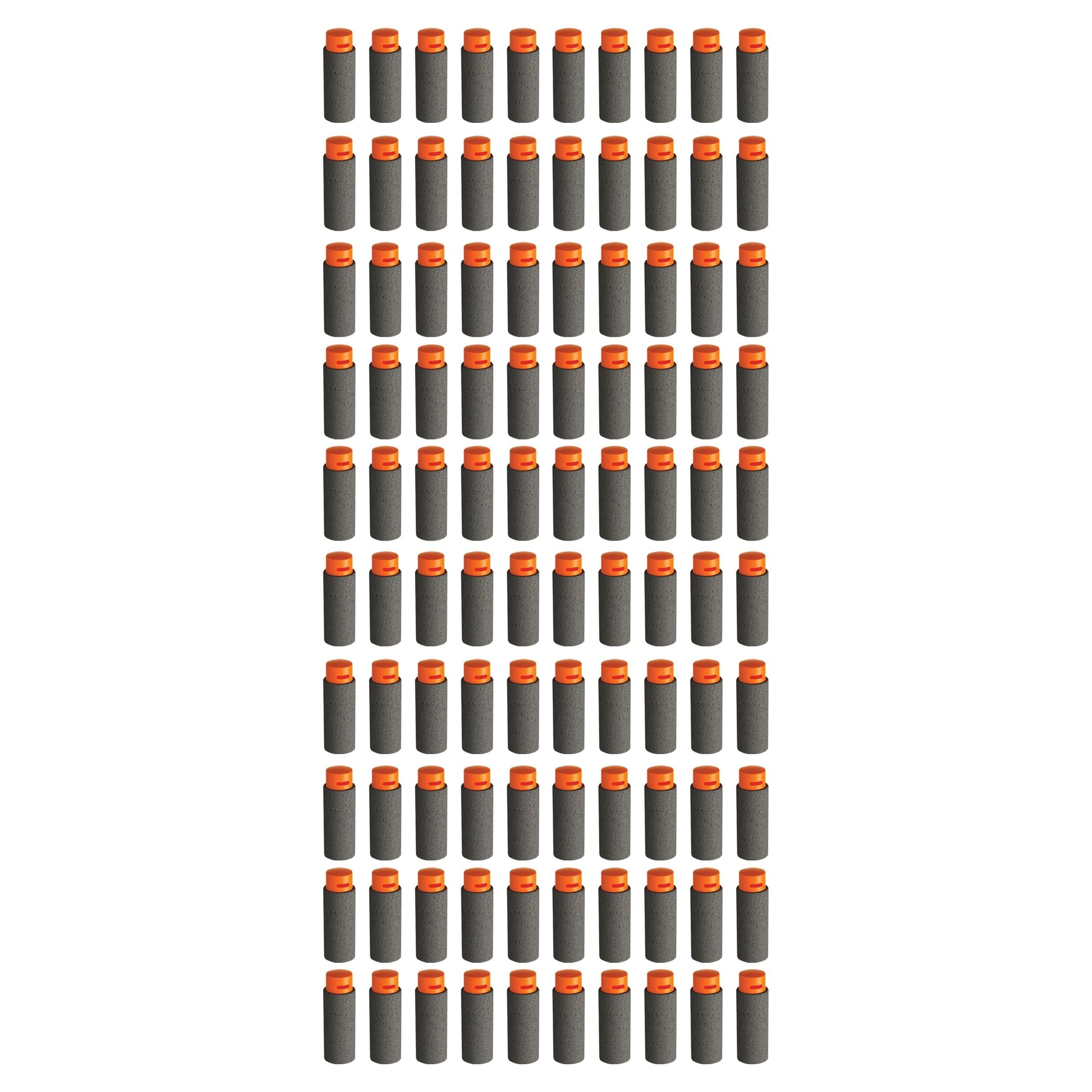 (2 pack) Adventure Force Tactical Strike 100 Half-Length Pro Foam Dart Blaster Refill, Shoots over 125 ft, Compatible with Most Pro Blasters, 14+