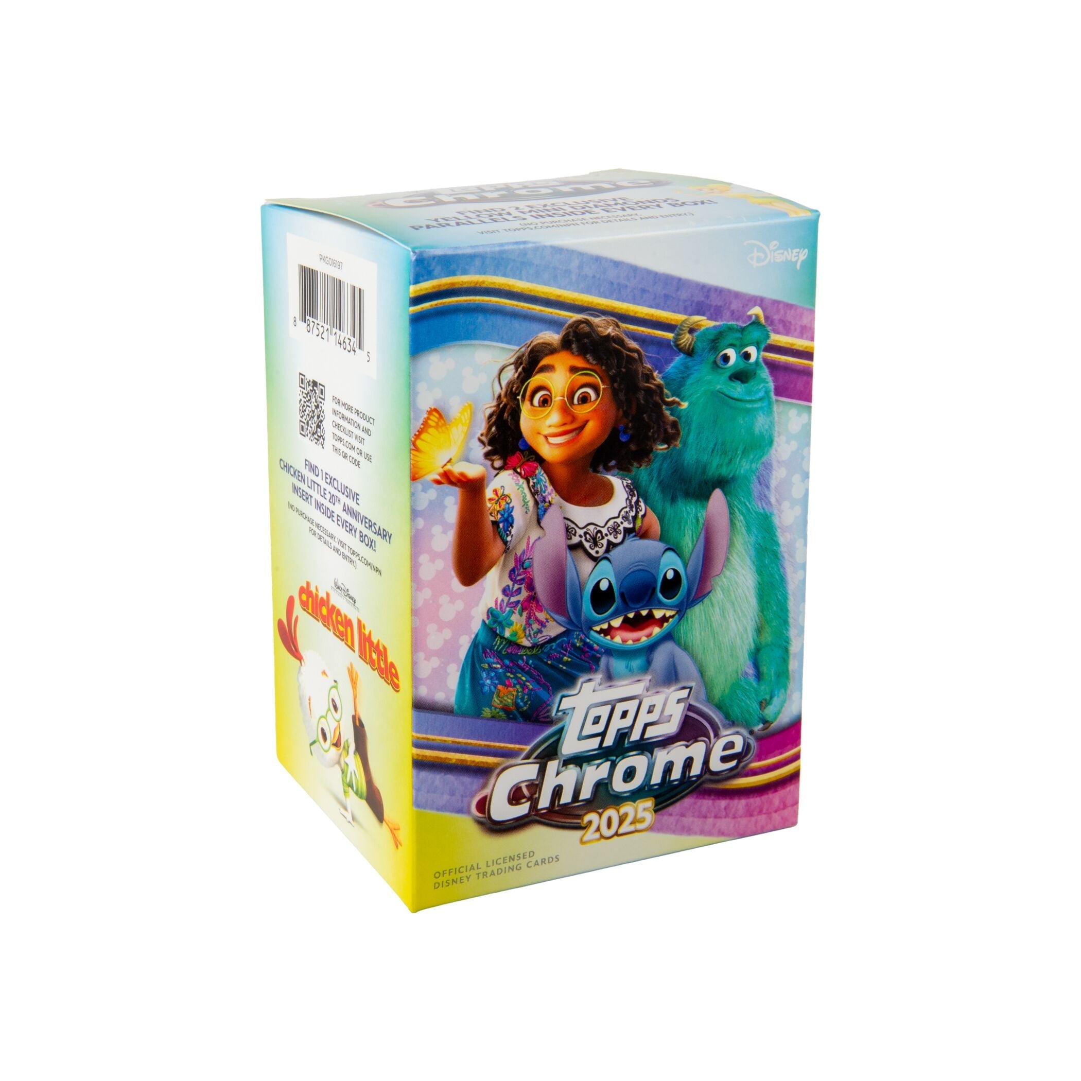 25 TOPPS DISNEY CHROME VALUE BOX