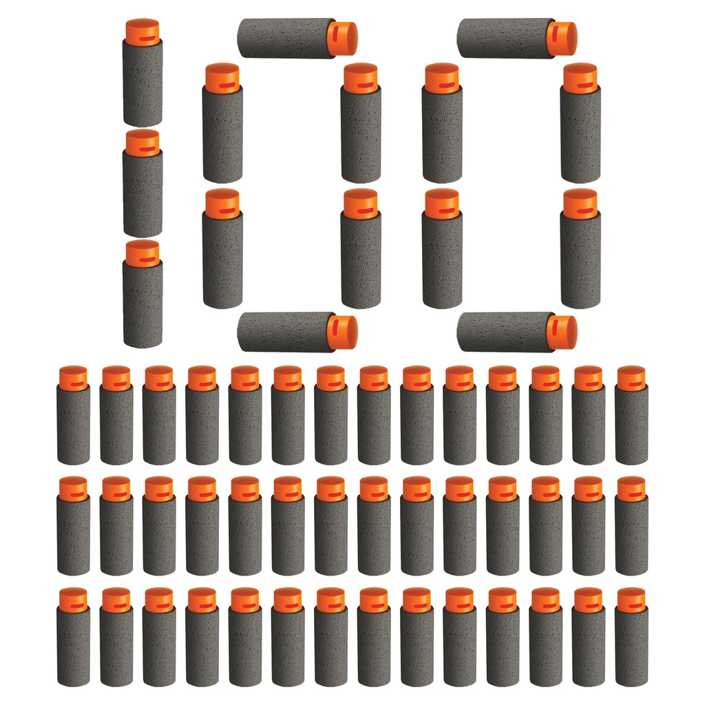(2 pack) Adventure Force Tactical Strike 100 Half-Length Pro Foam Dart Blaster Refill, Shoots over 125 ft, Compatible with Most Pro Blasters, 14+