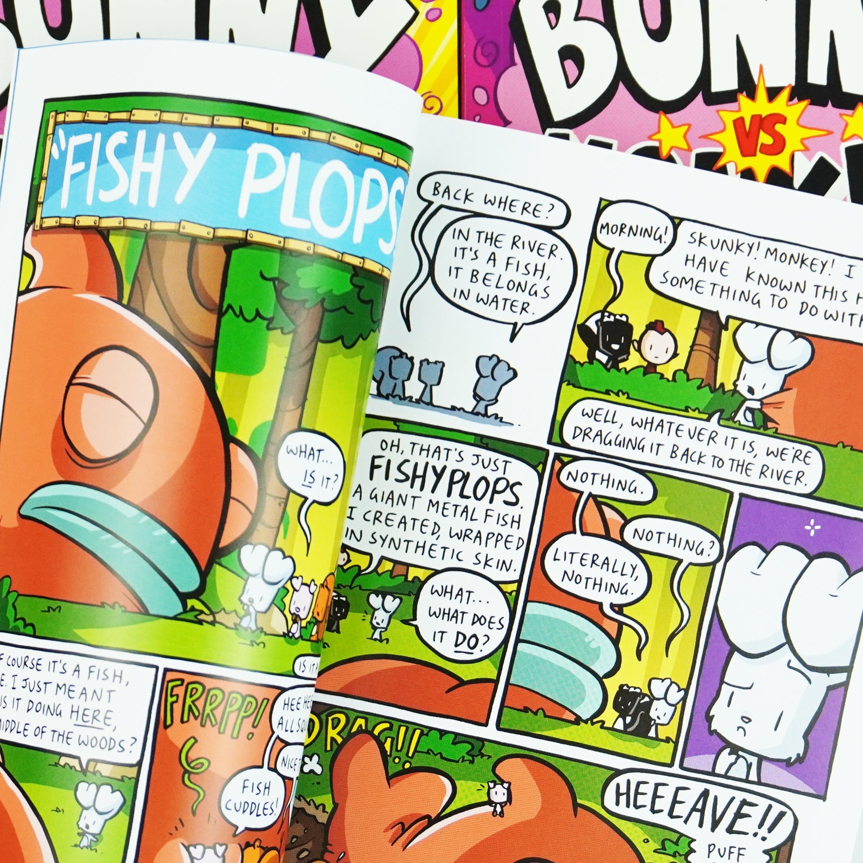 Bunny vs Monkey Series By Jamie Smart 7 Books Collection Set - Ages 7-9 - Paperback