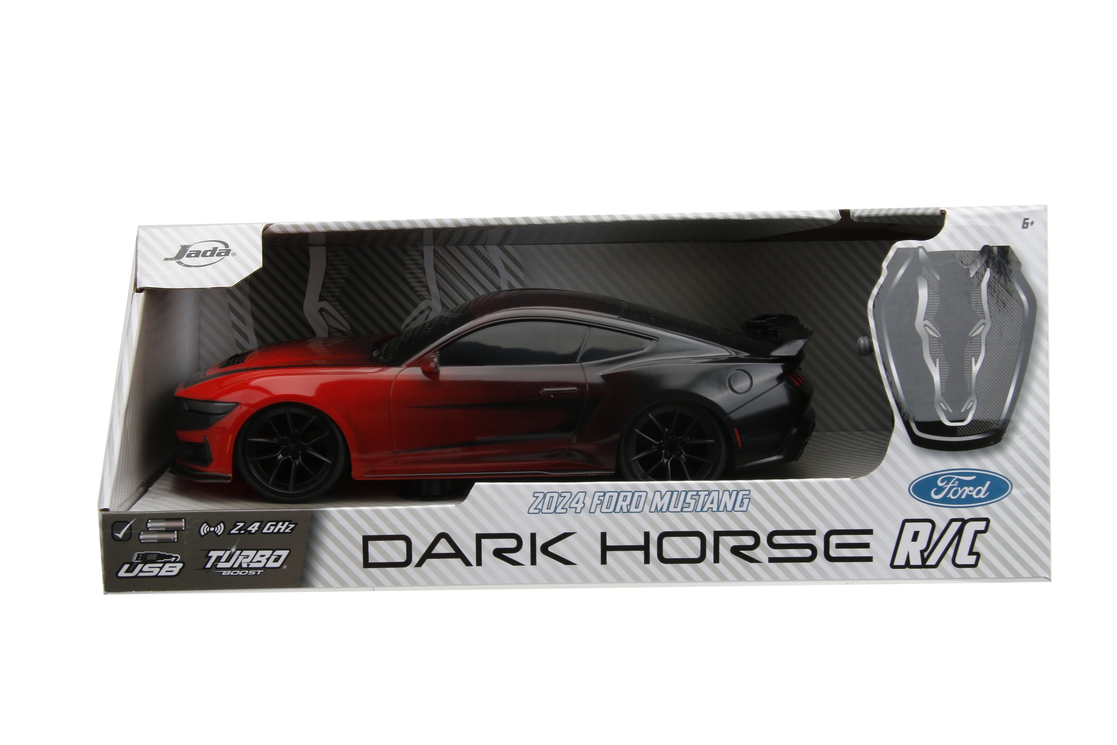 Big Time Muscle 1:16 2024 Ford Mustang Dark Horse RC Radio Control Cars