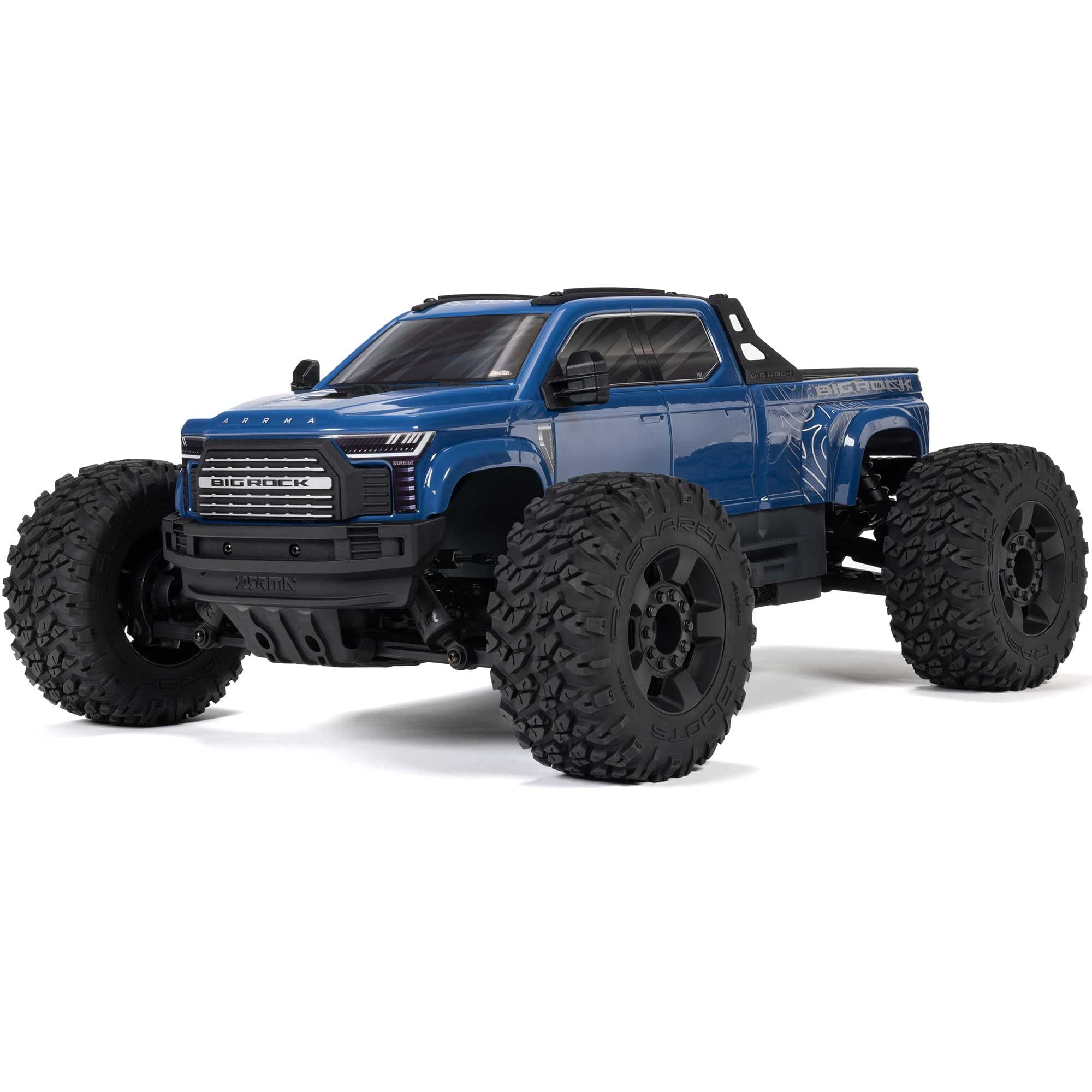 ARRMA 1/10 BIG ROCK 4X4 223S BLX BRUSHLESS STREET TRUCK RTR WITH DSC Green ARA4312V4T2