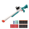 BIU BLASTER Double Barrel Toy Foam Blaster with Shell Ejection 2-in-1 Soft Bullet Shotgun, Ideal Gift for Ages 14+