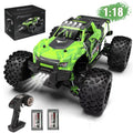 Beefunni RC Car 1:18 All Terrain, 40 MPH High Speed 4WD Off-Road RC Trucks, with 2.4 GHz Remote Control, 4X4 Waterproof Monster Truck with 2 Rechargeable Batteries, Toys Gifts for Boys Kids Adults