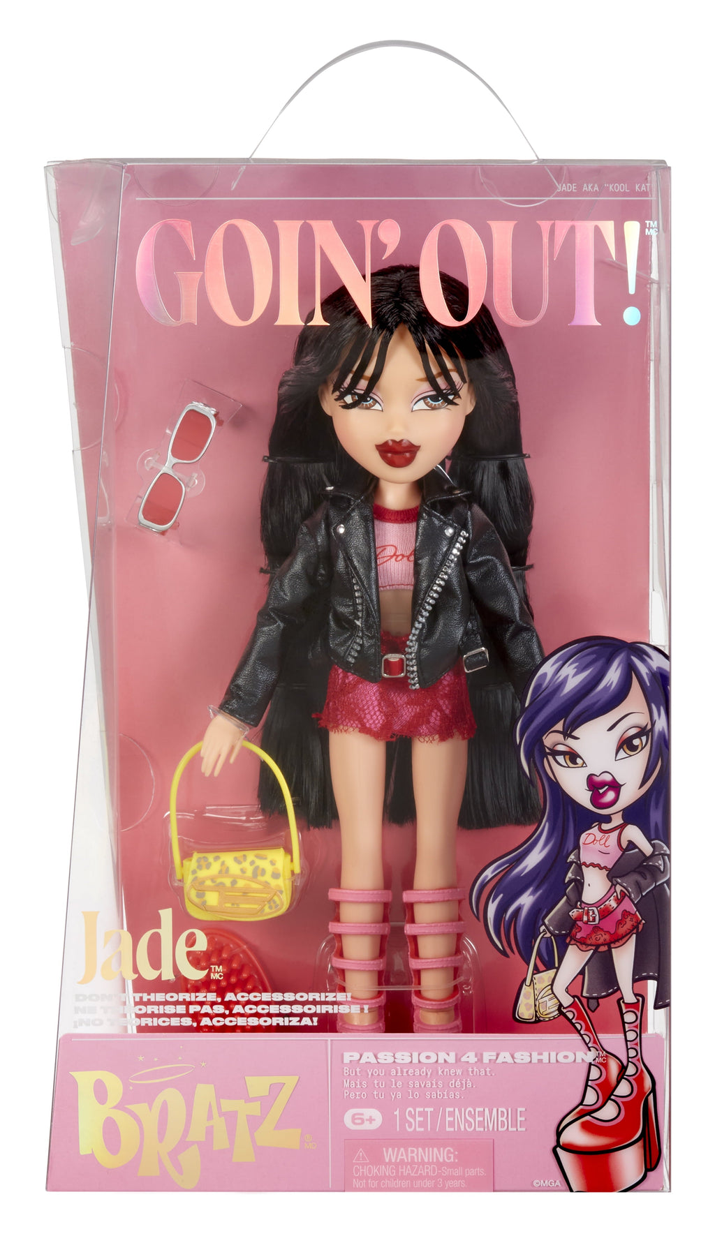 Bratz Goin’ Out! Jade Fashion Doll with Accessories
