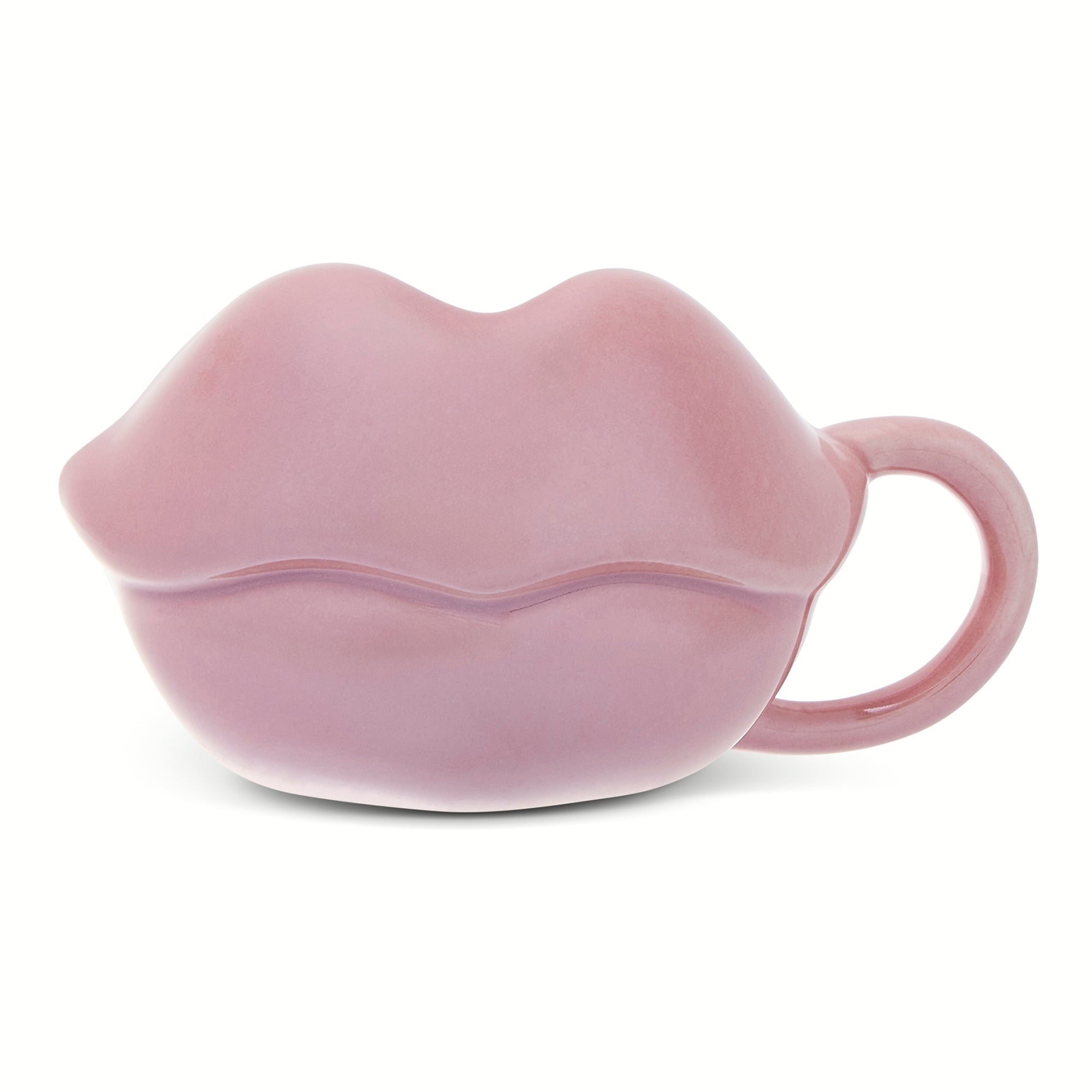 Bratz Lips 11.8 fl oz Pink Pearlized Ceramic Sculpted Mug