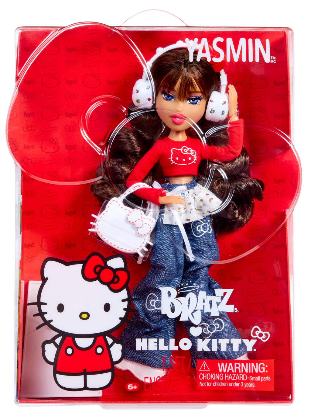 Bratz x Hello Kitty Yasmin Sanrio Fashion Doll With Accessories