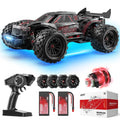 DEERC 1:14 Fast Brushless RC Car for Adults, Max 46+ mph Off-Road Truck, 2 * 3S Lipo 4WD Waterproof, 7 Lighting Modes High Speed Remote Control, All Terrain Truggy for Snow, Sand & Mud