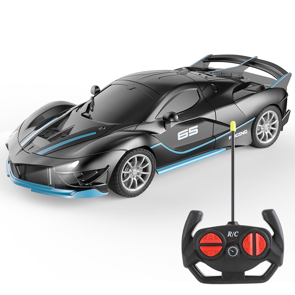 Chmadoxn Remote Control Car 2.4Ghz Rechargeable High Speed 1/18 RC Cars Toys for Boys Girls Vehicle Racing Remote Control Car with Headlight Christmas Birthday Gifts for Kids