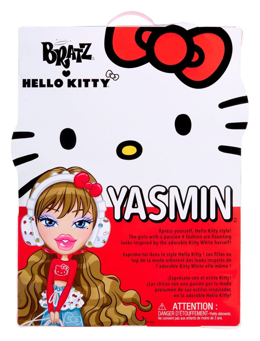 Bratz x Hello Kitty Yasmin Sanrio Fashion Doll With Accessories