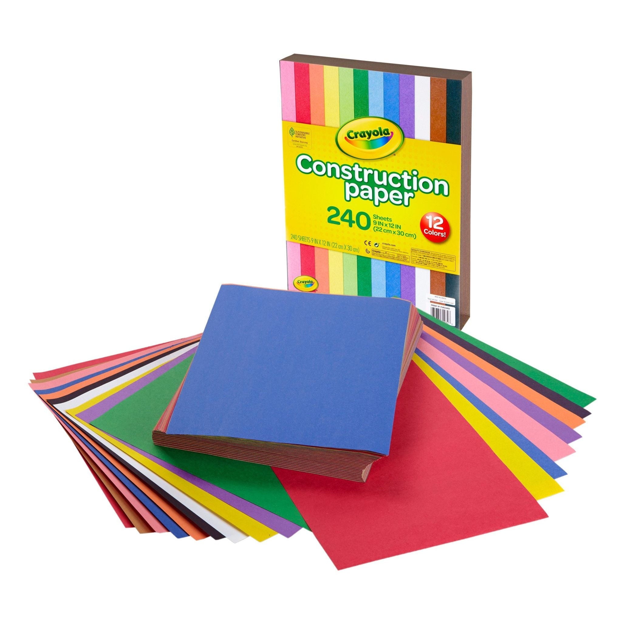 Crayola Construction Paper, 9in x 12in