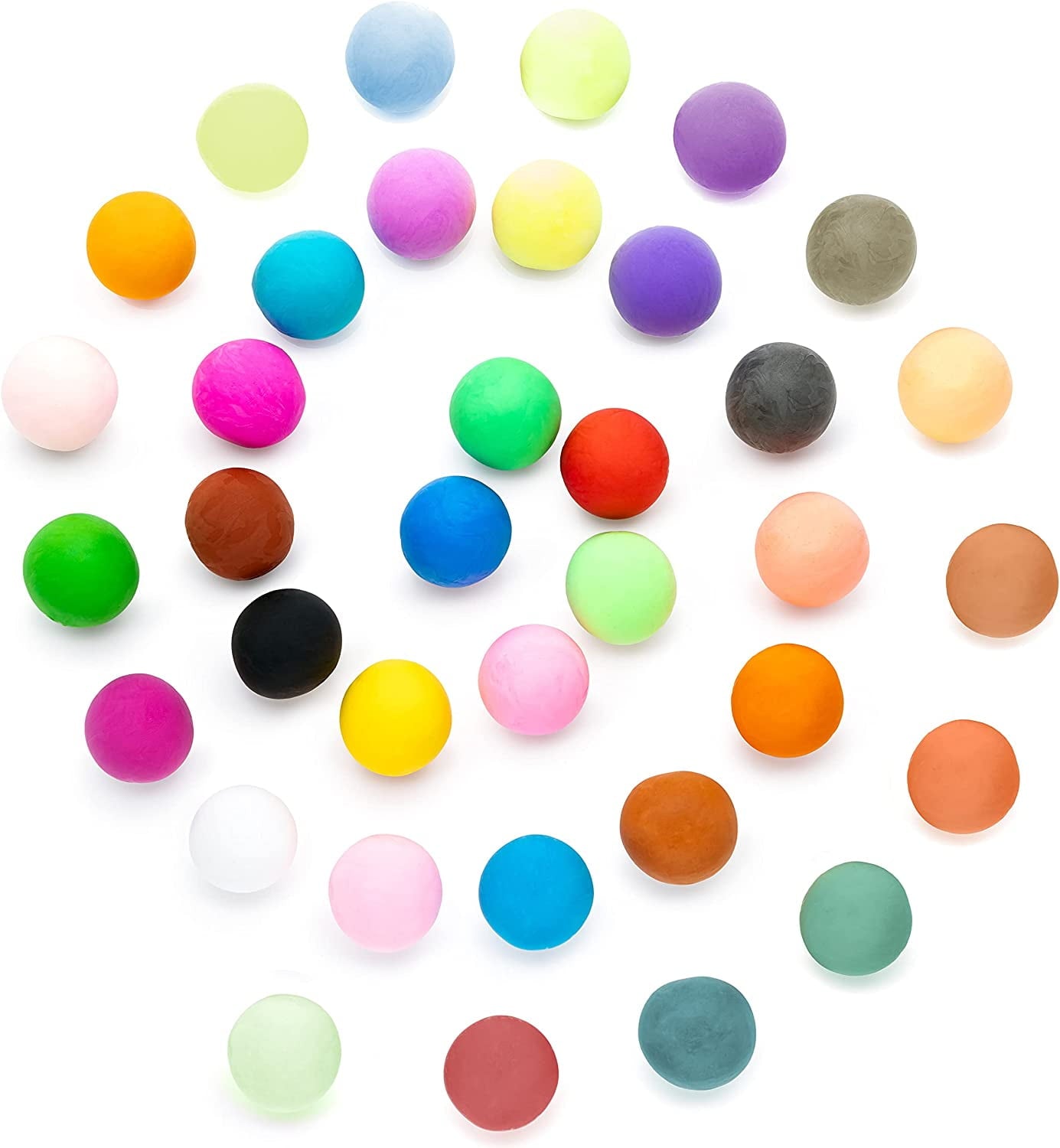 Air Dry Clay for Kids- 36 Colors Super Light Modeling Clay, Magic Foam Clay with 3 Sculpting Tools, Soft Arts Clay Easter Gift for Boys & Girls 4+