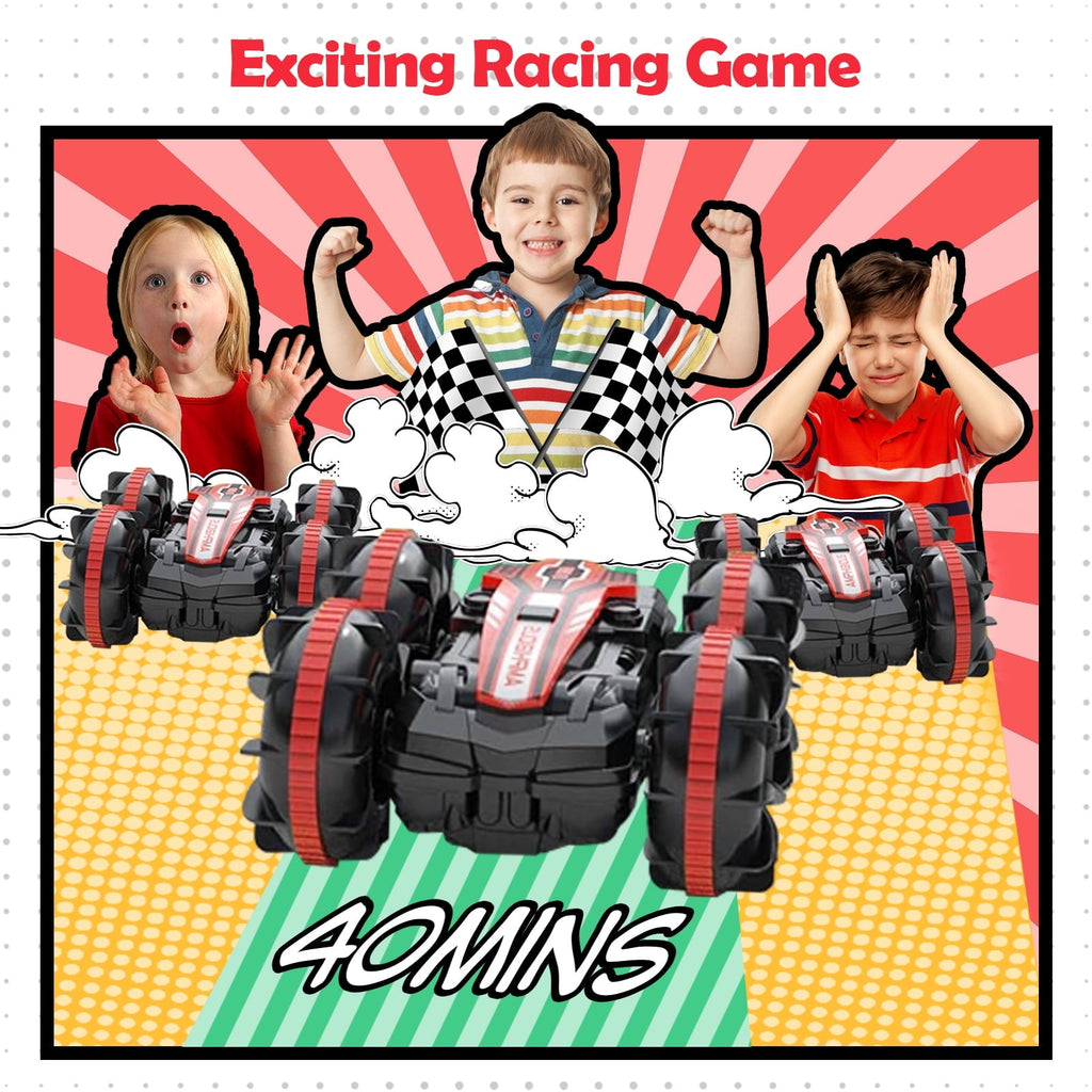 Absoke Toys for Boys Age 5-12, Amphibious RC Car for Kids Remote Control Boat Waterproof Gifts Pool Toy