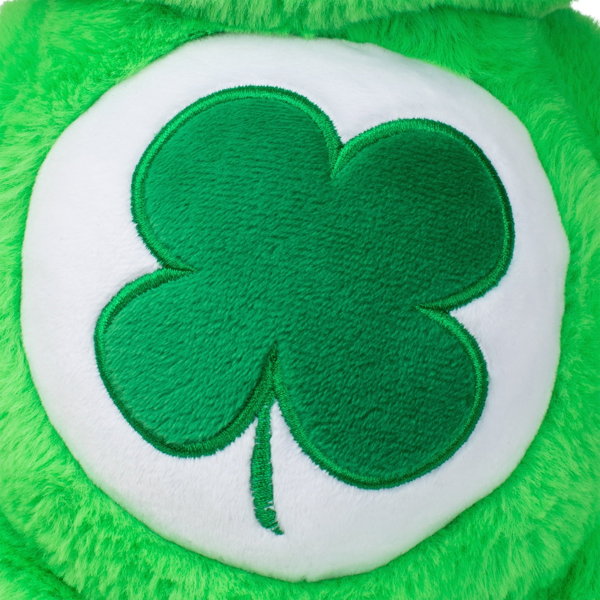 Care Bears 14" Good Luck Bear Plushie - Medium Size - Soft and Huggable Stuffed Animal, Ages 4 Years and up