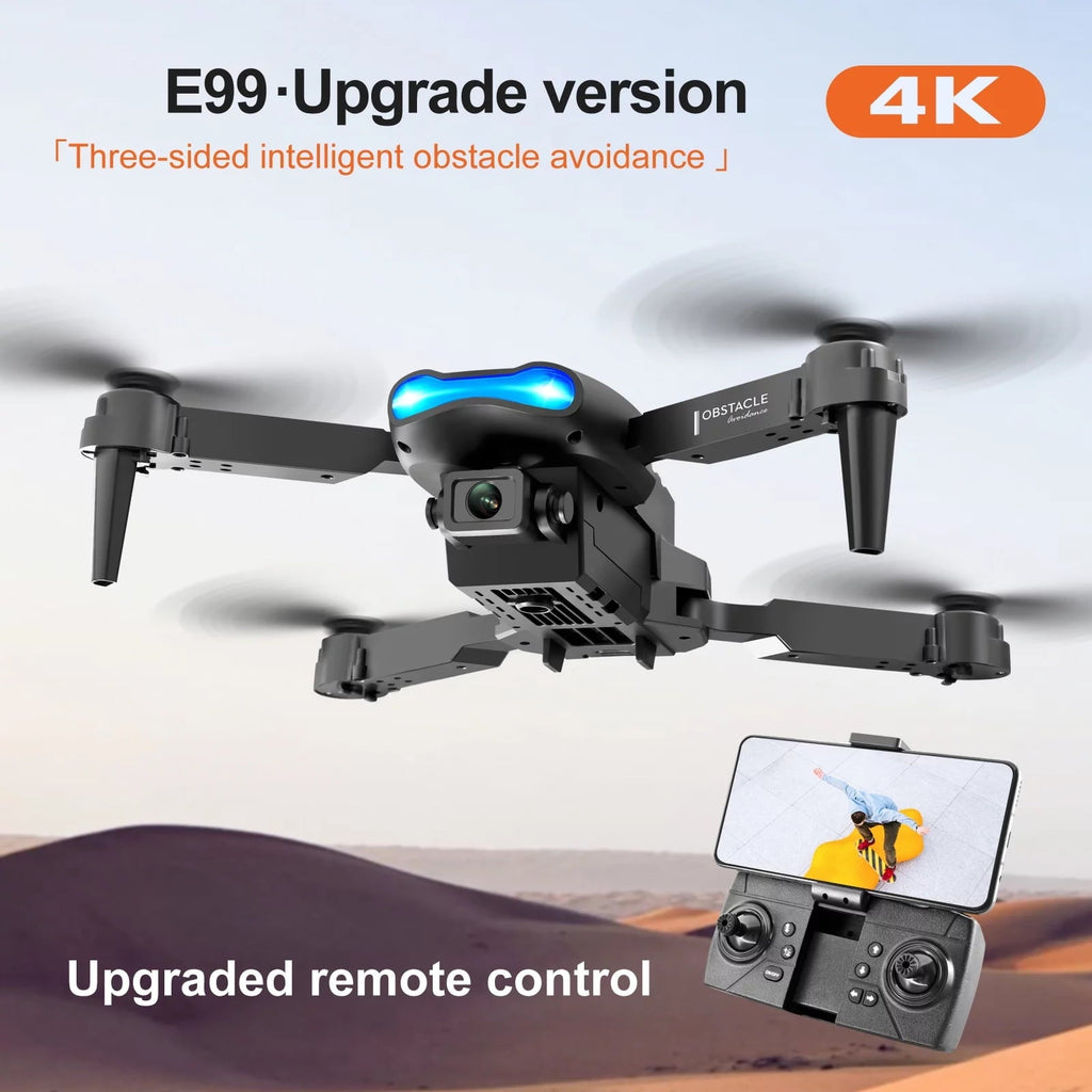 BEEPRINCESS Drone with 4K HD Dual Camera for Adults Kids, RC Quadcopter with 2 Modular 1800mAh Batteries for 30 Mins Long Flight