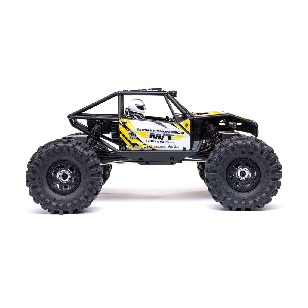 Axial 1/18 UTB18 Capra 4WS 4X4 RTR Brushed Rock Crawler Battery & Charger Included Yellow AXI00006V2T2