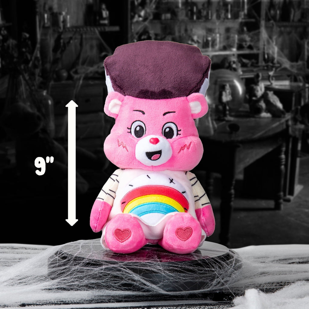 Care Bears Universal Monsters Fun Size Plush - Cheer Bear as the Bride of Frankenstein